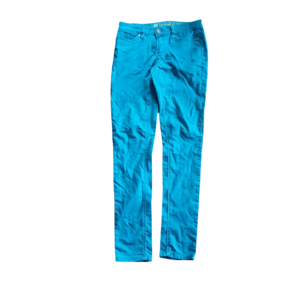 💟Turquoise jeans